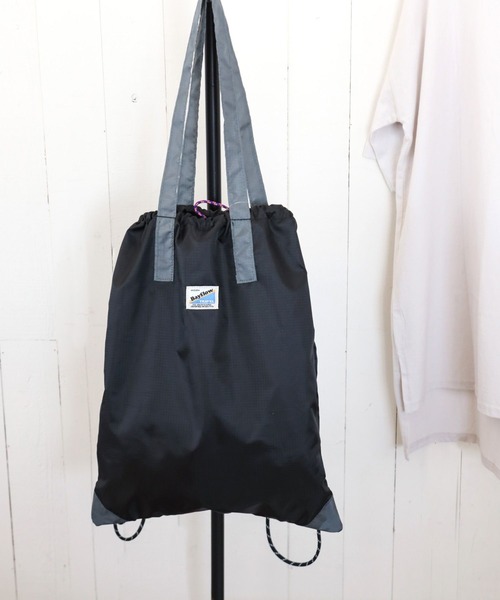 COBMASTER（コブマスター）の「【Cobmaster（コブマスター）×BAYFLOW】ナップサック（バックパック/リュック・レディース・ホワイト/ブルー/ブラック・0）」の2枚目の写真