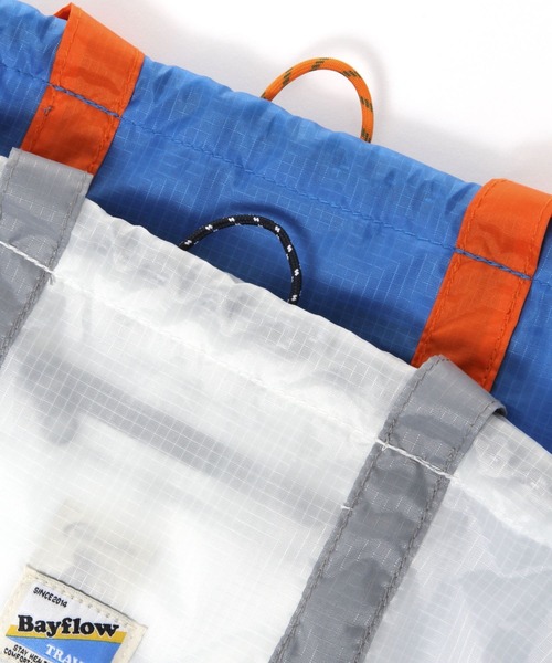 COBMASTER（コブマスター）の「【Cobmaster（コブマスター）×BAYFLOW】ナップサック（バックパック/リュック・レディース・ホワイト/ブルー/ブラック・0）」の18枚目の写真