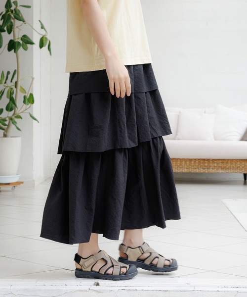 LAKOLE（ラコレ）の「メッシュスポーツサンダル[WOMEN] / 110477（スリッポン・レディース・ブラック/ベージュ・MEDIUM/SMALL/LARGE）」の14枚目の写真