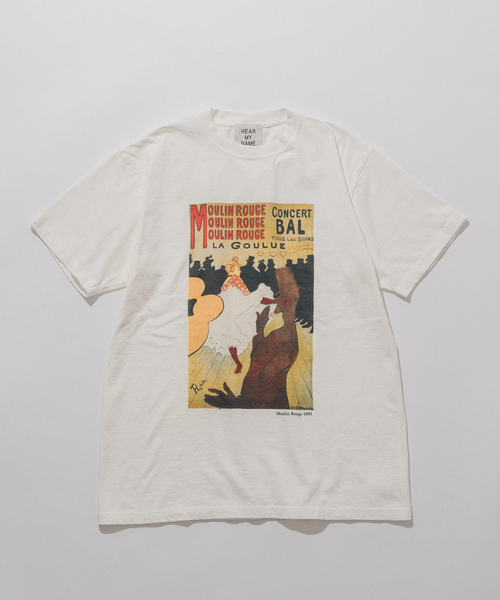 EDIFICE（エディフィス）の「【Lautrec / ロートレック】別注アートプリント  Tシャツ（Tシャツ/カットソー・メンズ・ブラック/アイボリー/ストーン/オートミール/ブラック系その他・MEDIUM/LARGE）」の2枚目の写真