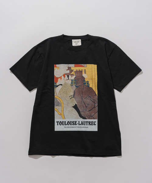 EDIFICE（エディフィス）の「【Lautrec / ロートレック】別注アートプリント  Tシャツ（Tシャツ/カットソー・メンズ・ブラック/アイボリー/ストーン/オートミール/ブラック系その他・MEDIUM/LARGE）」の7枚目の写真