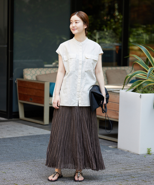 IENA（イエナ）の「ラミープリーツスカート（スカート）」 - WEAR