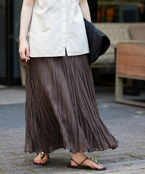 IENA（イエナ）の「ラミープリーツスカート（スカート）」 - WEAR