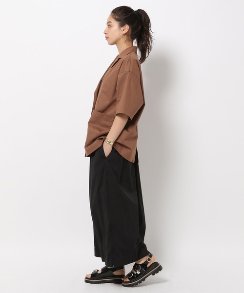 HEREIAM(ヘレイアム)の「【HEREIAM】ルーズフィットジャケット(テーラードジャケット・レディース・ブラウン/ブラック・SMALL/MEDIUM)」の17枚目の写真