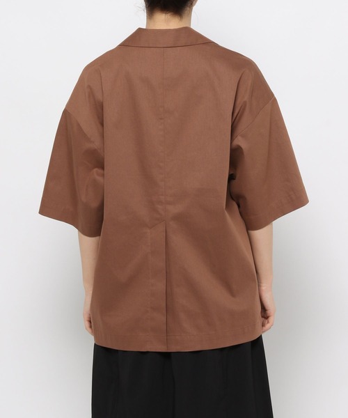 HEREIAM(ヘレイアム)の「【HEREIAM】ルーズフィットジャケット(テーラードジャケット・レディース・ブラウン/ブラック・SMALL/MEDIUM)」の11枚目の写真