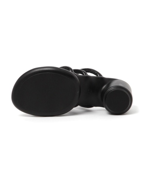 niko and...(ニコアンド)の「オリジナルループヒールサンダル(サンダル・レディース・アイボリー/ブラック・MEDIUM/LARGE)」の6枚目の写真