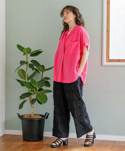 niko and...(ニコアンド)の「オリジナルループヒールサンダル(サンダル・レディース・アイボリー/ブラック・MEDIUM/LARGE)」の16枚目の写真