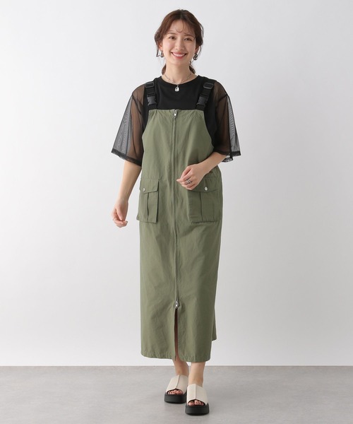 LEPSIM（レプシィム）の「2WAYミリタリージャンスカ 109802