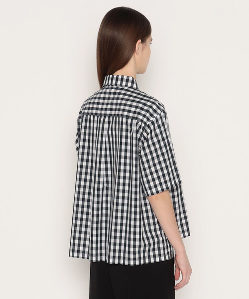 DANTON（ダントン）の「WOMEN'S COTTON POPLIN HALF SLEEVE SHIRT