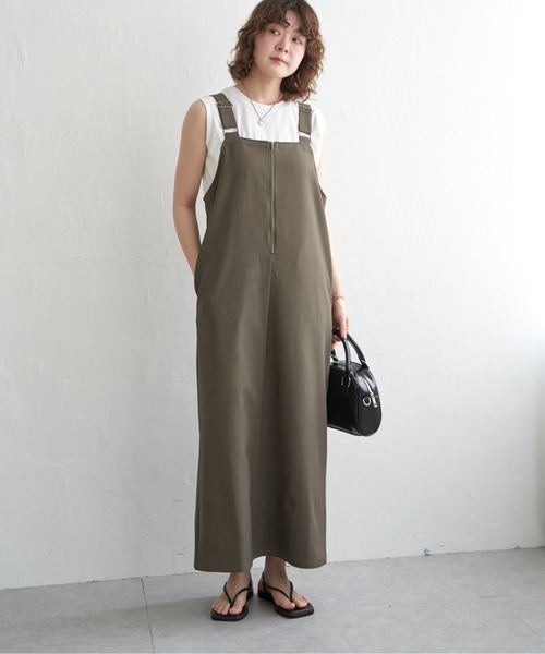 【セール】【 notch. by KR 】フロントジップワンピース（ワンピース）｜notch.（ノッチ）