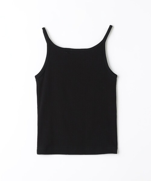 green label relaxing(グリーンレーベルリラクシング)の「Re`ep Cotton リープコットン タンクトップ(Tシャツ/カットソー・レディース・モカ/オフホワイト/ブラック・FREE)」の8枚目の写真