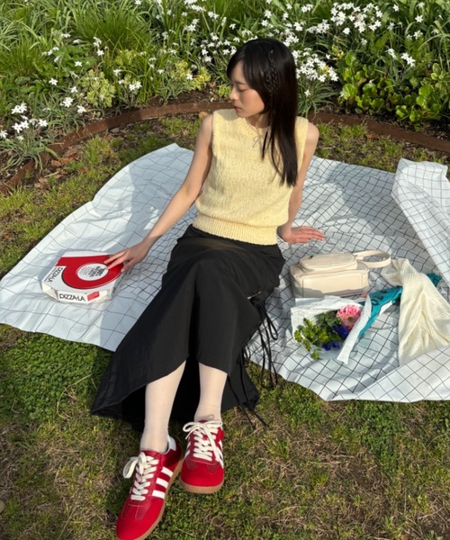 Birthday room（バースデイルーム）の「カラーニットベスト（ベスト・レディース・レッド/イエロー/ブルー・FREE）」の11枚目の写真