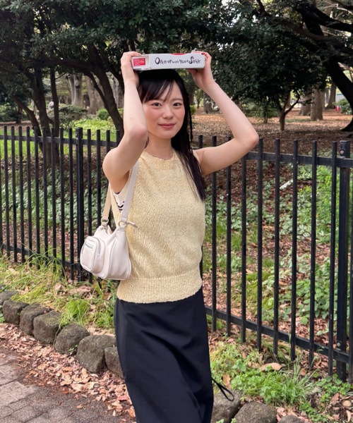 Birthday room（バースデイルーム）の「カラーニットベスト（ベスト・レディース・レッド/イエロー/ブルー・FREE）」の12枚目の写真