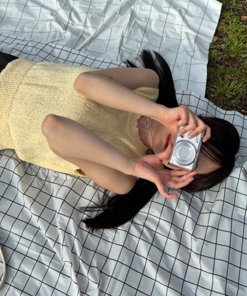 Birthday room（バースデイルーム）の「カラーニットベスト（ベスト・レディース・レッド/イエロー/ブルー・FREE）」の15枚目の写真