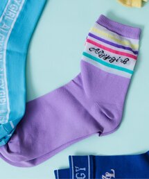 algy | レインボーラインシースルーソックス(ソックス/靴下)