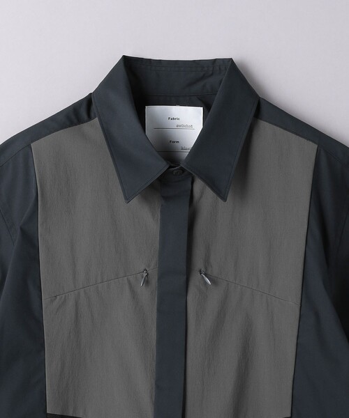FUMITO GANRYU(フミトガンリュウ)の「<FUMITO GANRYU> KINETIC BOSOM HALF SLEEVE SHIRT/ハーフスリーブ シャツ(シャツ/ブラウス・メンズ・ホワイト/ブラック・1/3/2)」の9枚目の写真
