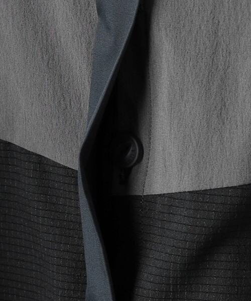 FUMITO GANRYU(フミトガンリュウ)の「<FUMITO GANRYU> KINETIC BOSOM HALF SLEEVE SHIRT/ハーフスリーブ シャツ(シャツ/ブラウス・メンズ・ホワイト/ブラック・1/3/2)」の5枚目の写真