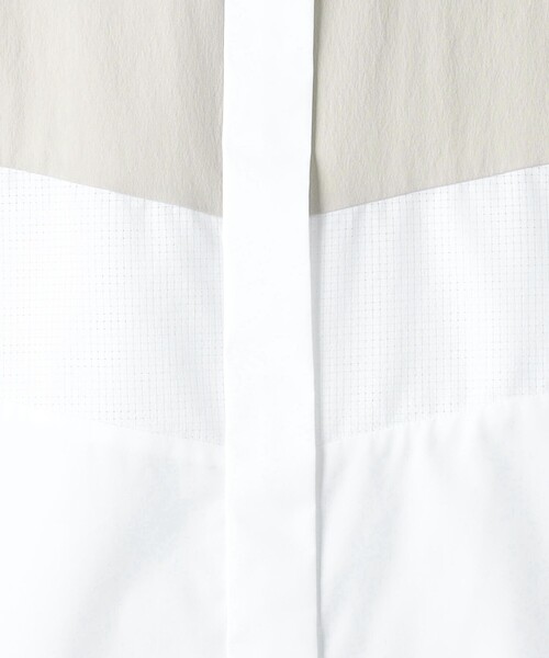 FUMITO GANRYU(フミトガンリュウ)の「<FUMITO GANRYU> KINETIC BOSOM HALF SLEEVE SHIRT/ハーフスリーブ シャツ(シャツ/ブラウス・メンズ・ホワイト/ブラック・1/3/2)」の13枚目の写真