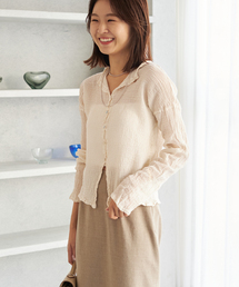 LES ATELIERS FRANCAIS DE CONFECTION 別注 2WAY ブラウス