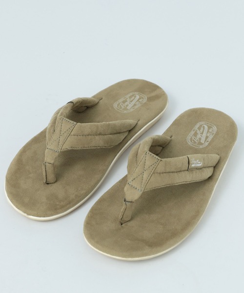 BAYFLOW(ベイフロー)の「フェイクスエードトングサンダル(サンダル・メンズ・グレー/ブラック/カーキ/ベージュ・MEDIUM/SMALL)」の13枚目の写真