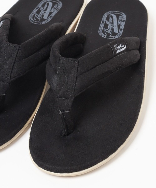 BAYFLOW(ベイフロー)の「フェイクスエードトングサンダル(サンダル・メンズ・グレー/ブラック/カーキ/ベージュ・MEDIUM/SMALL)」の20枚目の写真