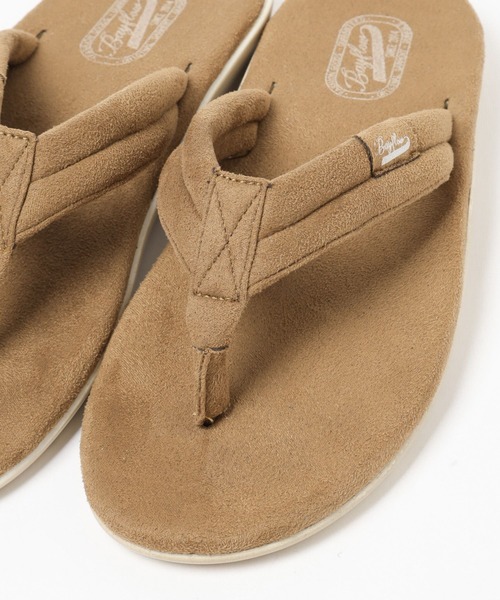 BAYFLOW(ベイフロー)の「フェイクスエードトングサンダル(サンダル・メンズ・グレー/ブラック/カーキ/ベージュ・MEDIUM/SMALL)」の21枚目の写真