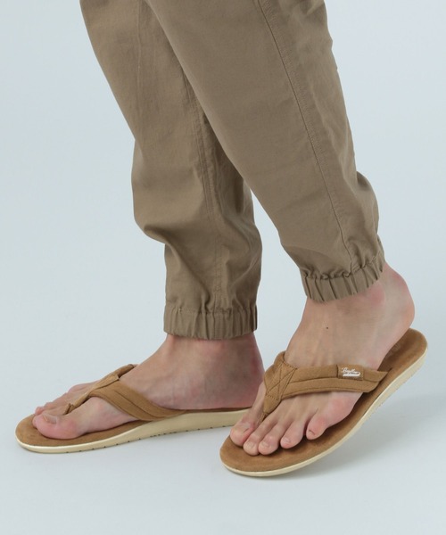 BAYFLOW(ベイフロー)の「フェイクスエードトングサンダル(サンダル・メンズ・グレー/ブラック/カーキ/ベージュ・MEDIUM/SMALL)」の12枚目の写真