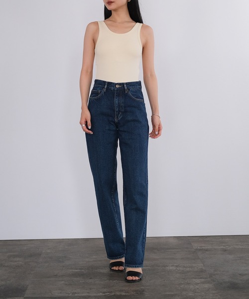 AKTE(アクテ)の「ヴィクトリアボディスーツ(Tシャツ/カットソー・レディース・ブラック/オフホワイト・FREE)」の10枚目の写真