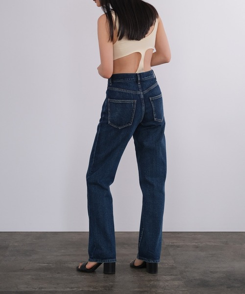 AKTE(アクテ)の「ヴィクトリアボディスーツ(Tシャツ/カットソー・レディース・ブラック/オフホワイト・FREE)」の13枚目の写真