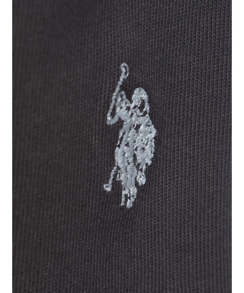 U.S. POLO ASSN.(ユーエスポロアッスン)の「U.S. POLO ASSN. ロゴ刺繍 ヘビーウェイト スウェットショートパンツ PLM42500(スウェットパンツ・メンズ・スミクロ/ネイビー/ブラック/オフホワイト・M/L/LL)」の10枚目の写真