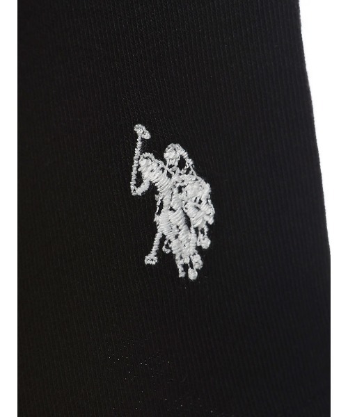 U.S. POLO ASSN.(ユーエスポロアッスン)の「U.S. POLO ASSN. ロゴ刺繍 ヘビーウェイト スウェットショートパンツ PLM42500(スウェットパンツ・メンズ・スミクロ/ネイビー/ブラック/オフホワイト・M/L/LL)」の11枚目の写真