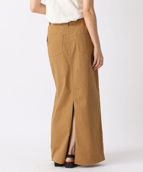 FOREVER 21（フォーエバー トゥエンティーワン）の「Iラインスカート（スカート・レディース・ネイビー/ブラウン・SMALL/MEDIUM）」の20枚目の写真