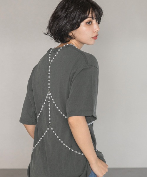 PAGEBOY(ページボーイ)の「パールハーネスネックレス(サスペンダー・レディース・ホワイト・FREE)」の17枚目の写真