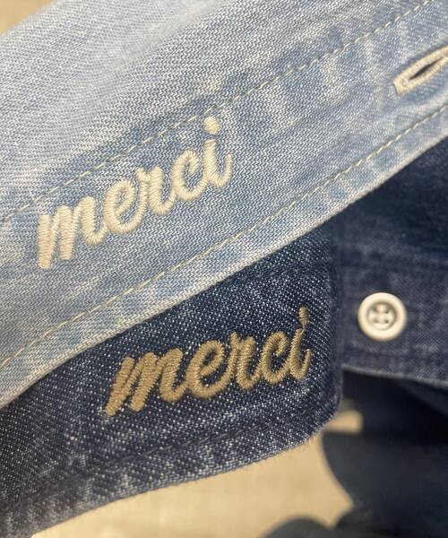 le.coeur blanc（ルクールブラン）の「フラップポケットデニムシャツ（シャツ/ブラウス・レディース・サックスブルー/ブルー・38）」の12枚目の写真