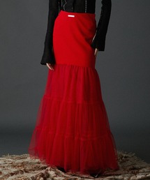 PRANK PROJECT | 【24AUTUMN PRE ORDER】チュールドッキングボリュームスカート / Tulle Docking Volume Skirt(スカート)
