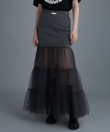 PRANK PROJECT | チュールドッキングボリュームスカート / Tulle Docking Volume Skirt(スカート)