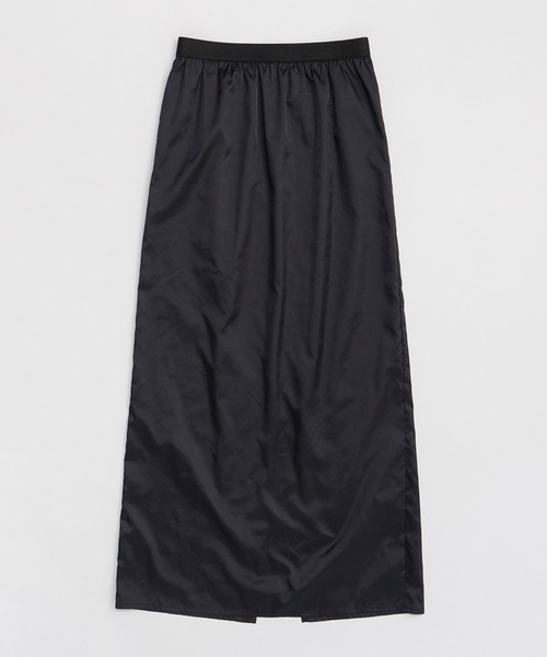 PRANK PROJECT（プランクプロジェクト）の「チュールドッキングボリュームスカート / Tulle Docking Volume Skirt（スカート・レディース・レッド/チャコールグレー/ブラック・38/36）」の11枚目の写真