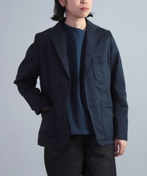 [OMNIGOD womens / オムニゴッド] チノ シングルブレストテーラードジャケット