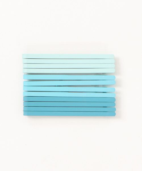 Mayree（メイリー）の「【float】カラフル ヘアピン【12本セット/8色展開】（ヘアピン・レディース・ブルー系1/イエロー系/グリーン系/ブラウン系/ブルー系2/ピンク系/オレンジ系/パープル系・FREE）」の9枚目の写真