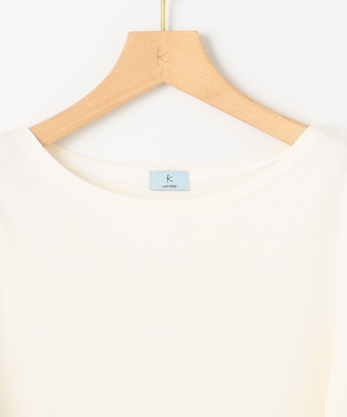 ミニ裏毛ボリュームタックスリーブ カットソー 組曲 tシャツ ミニ裏毛ボリュームタックスリーブ カットソー