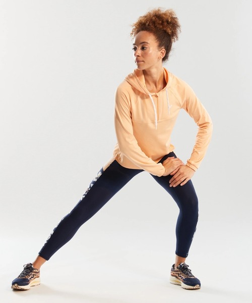 パーカー PURE PURSUIT MESH HO/ロキシー速乾フィットネスハーフジップパーカー・フーディー レディース ROXY パーカー PURE PURSUIT MESH HO/ロキシー速乾フィットネス