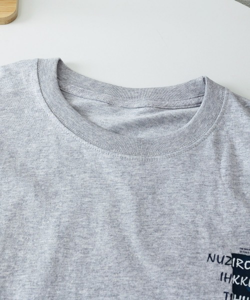 Miniministore(ミニミニストア)の「Tシャツ英文字 ロゴプリント半袖Tシャツ(Tシャツ/カットソー・レディース・ホワイト/ラベンダー/グレー・FREE)」の18枚目の写真