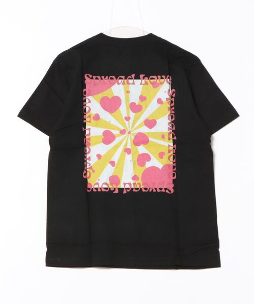 sunny branch(サニーブランチ)の「★Spread Love★オリジナルプリント S/S T(Tシャツ/カットソー・レディース・ブラック/ホワイト・LARGE/MEDIUM/SMALL)」の3枚目の写真