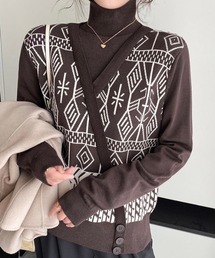 幾何学模様」に該当するニット/セーターファッション通販 - ZOZOTOWN