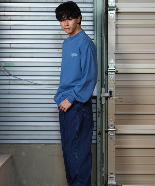 lost（ロスト）の「【ムラサキスポーツ限定】lost/ロスト トレーナー/スウェット バックプリント L24F1104（スウェット・メンズ・ブルーグレー/チャコール・M/L/XL）」の13枚目の写真