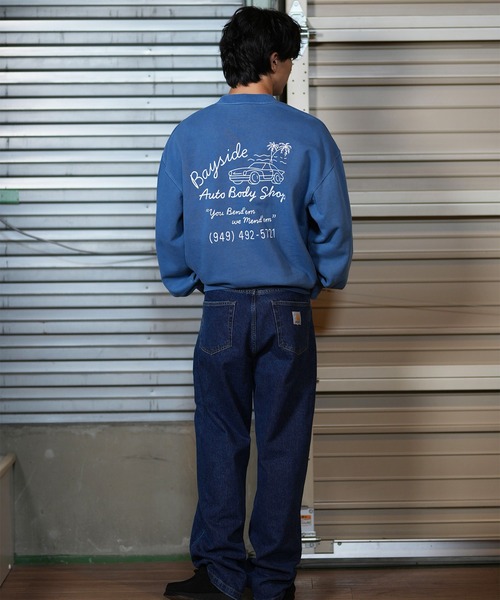 lost（ロスト）の「【ムラサキスポーツ限定】lost/ロスト トレーナー/スウェット バックプリント L24F1104（スウェット・メンズ・ブルーグレー/チャコール・M/L/XL）」の14枚目の写真