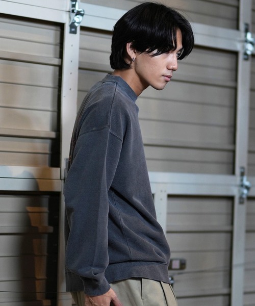 lost（ロスト）の「【ムラサキスポーツ限定】lost/ロスト トレーナー/スウェット バックプリント L24F1104（スウェット・メンズ・ブルーグレー/チャコール・M/L/XL）」の21枚目の写真