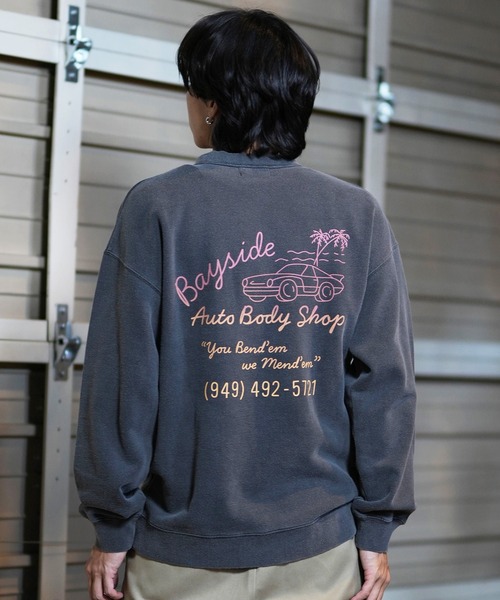 lost（ロスト）の「【ムラサキスポーツ限定】lost/ロスト トレーナー/スウェット バックプリント L24F1104（スウェット・メンズ・ブルーグレー/チャコール・M/L/XL）」の20枚目の写真