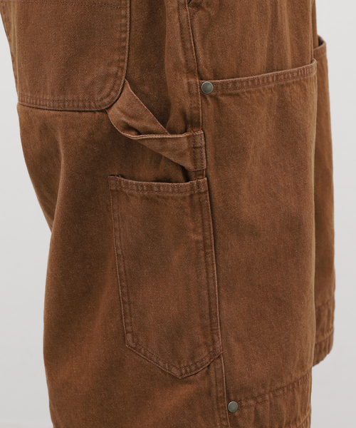 Evisen Skateboards(エビセンスケートボード)の「EVISEN / エビセン COLORED DENIM WORK SHORTS(デニムパンツ・メンズ・ブラウン/ブラック・LARGE/MEDIUM)」の14枚目の写真