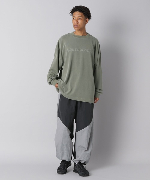 セール】【NUMERALS】ワンポイントロングスリーブTシャツ（T